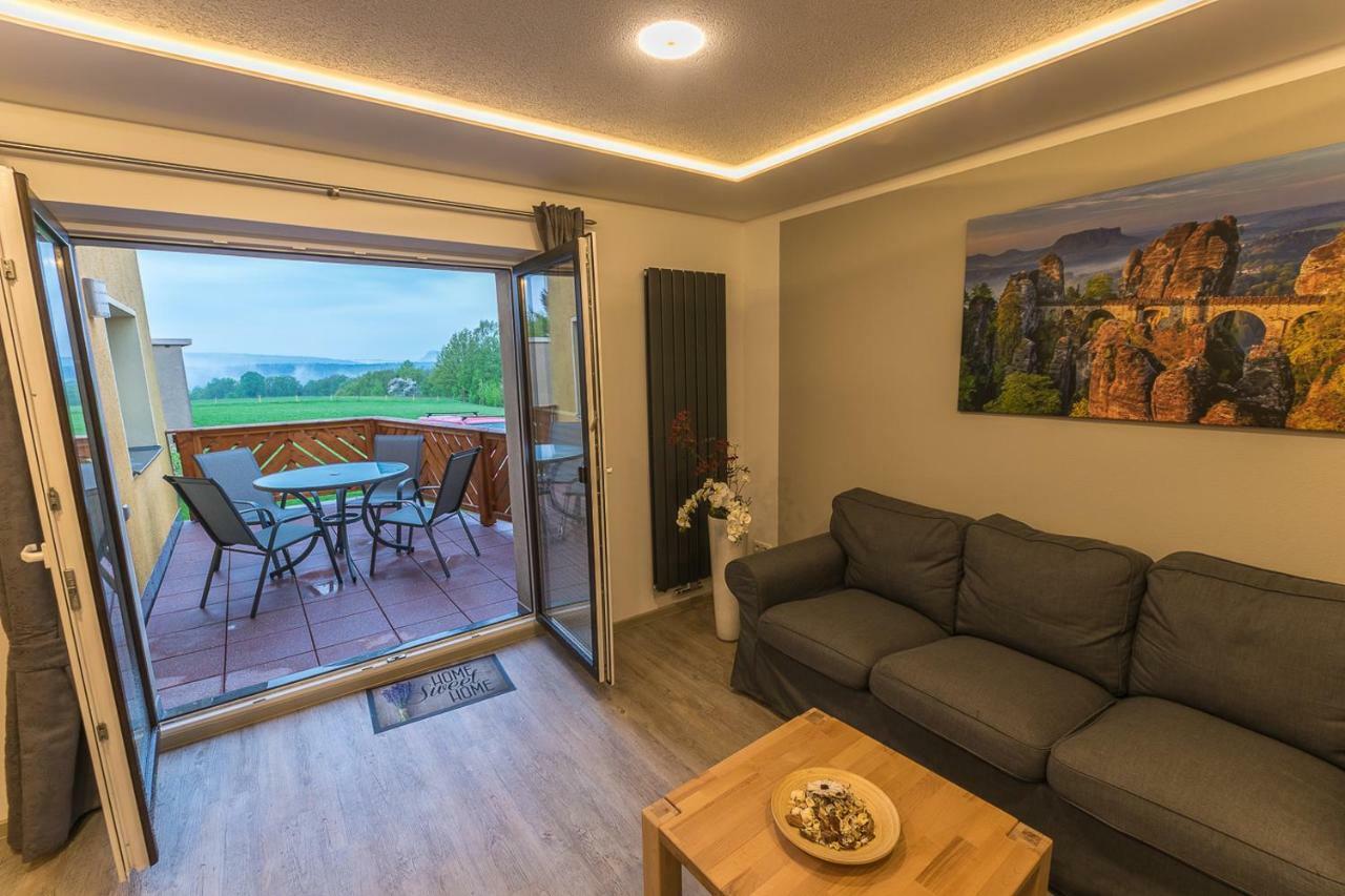 Ferienwohnung "Turmblick" Rathmannsdorf Экстерьер фото