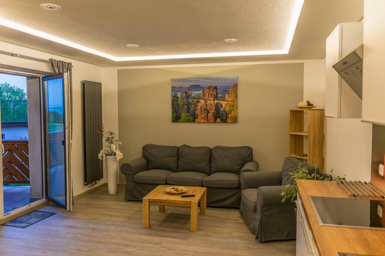 Ferienwohnung "Turmblick" Rathmannsdorf Экстерьер фото